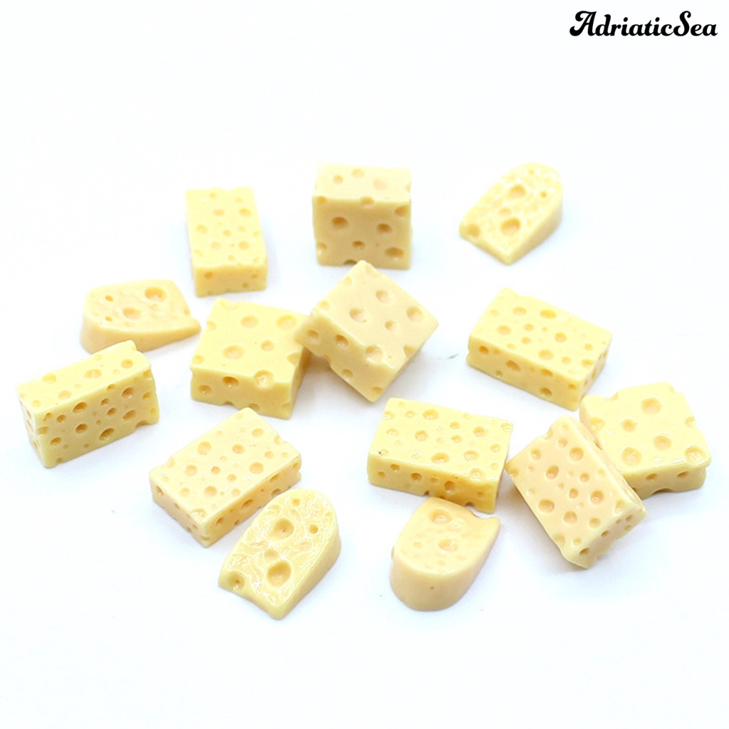 Bộ 10 Mô Hình Bánh Mì Phô Mai Mini Cho Trang Trí Tiểu Cảnh