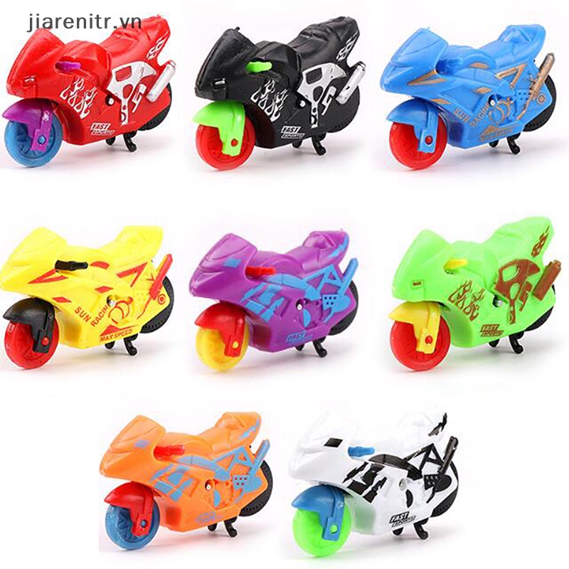 1 Đồ Chơi Mô Hình Xe Moto Mini Tốc Độ Cao Vui Nhộn Cho Bé Trai