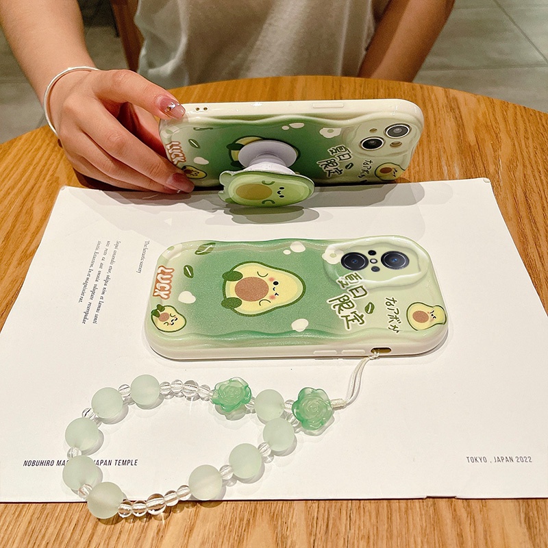 Bao Da Điện Thoại Hình Trái Bơ Cho xiaomi redmi k30 5g 4g k30 pro k40 pro 5g k50 pro k50 ultra k60 pro mi 12t poco f3 poco x3 gt Ốp