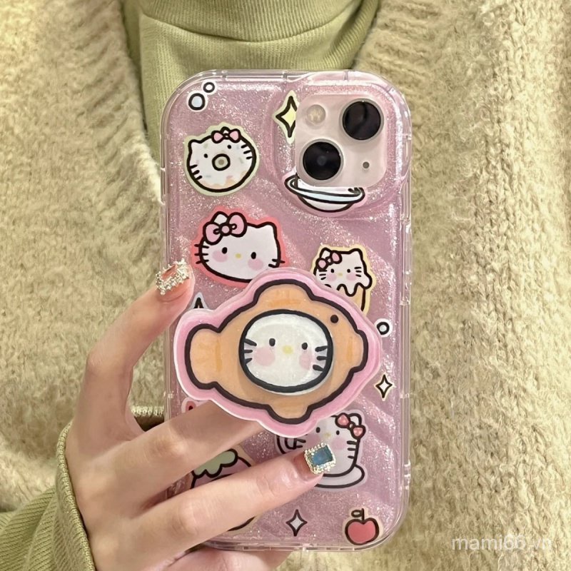 Ốp Điện Thoại Cứng Họa Tiết Mèo Taiyaki Cho iPhone 11 pro max 14 13 12 pro max xr xs 7 8 plus xsmax 14plus 13pro 99BI