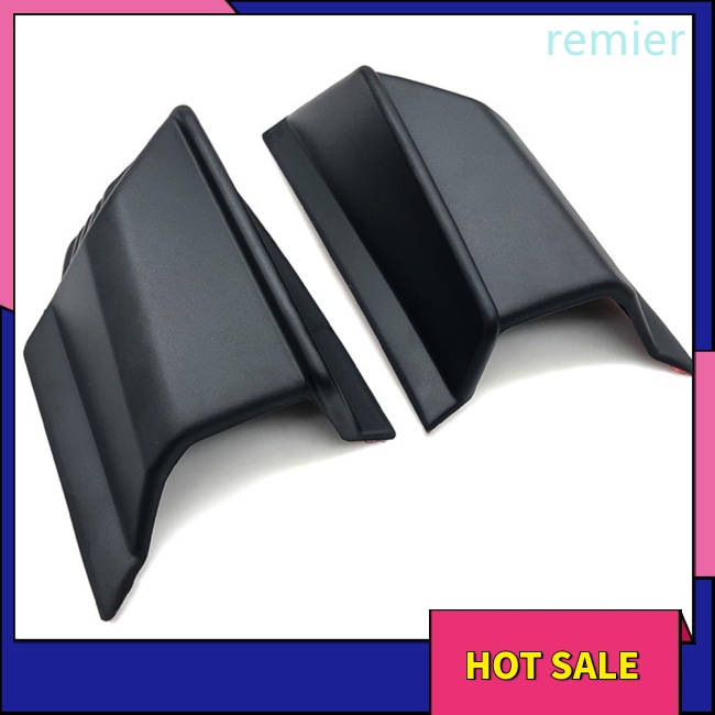 Re 2pcs bộ làm lệch hướng không khí trên fairing cánh bên kính chắn gió cánh lướt gió thân tương thích cho các bộ phận xe máy adv150