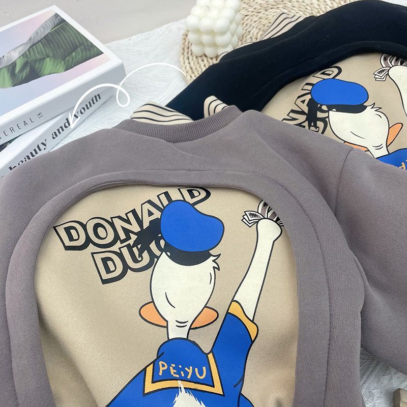 Boy's hoody fleece-lót dày quần áo mùa đông trẻ em mới cao cổ trẻ em mùa đông trẻ em hàn quốc-phong cách mùa đông