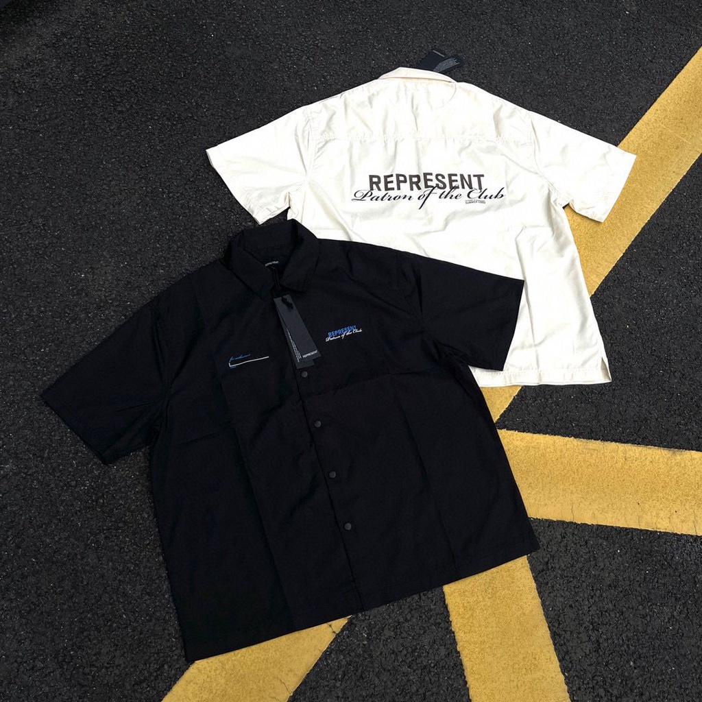 TCSD REPRESENT London Limited shirt short sleeve high street loose men and women