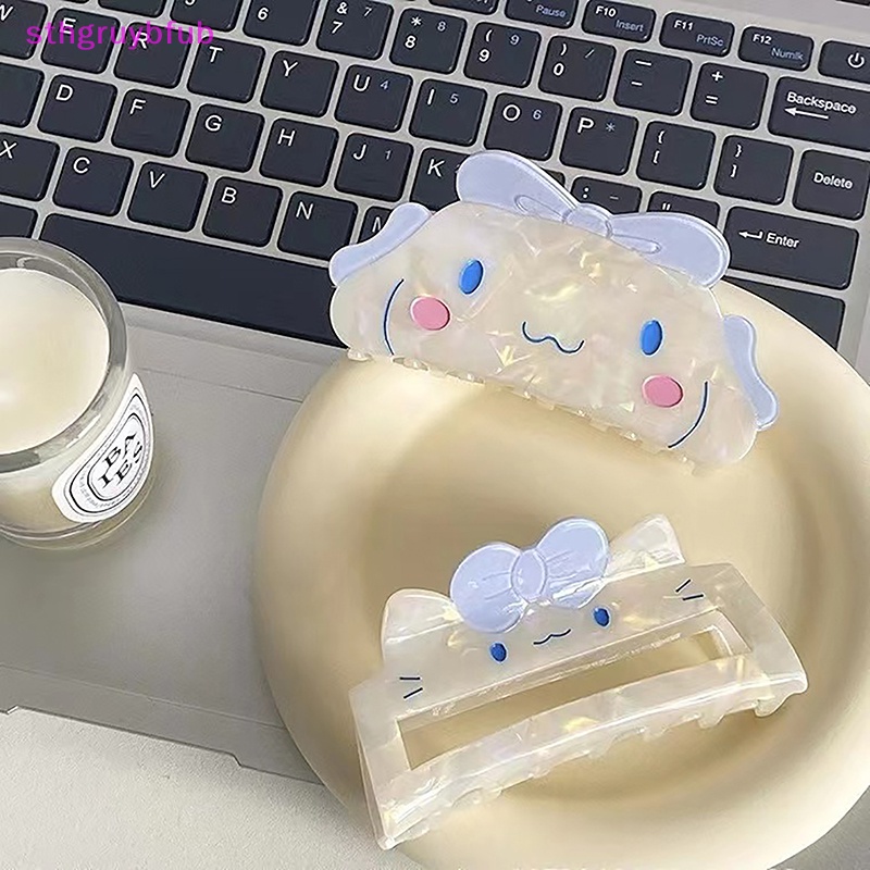 Sthb thiết kế sáng tạo dễ thương axit axetic lấy kẹp thời trang hình học phim hoạt hình con chó cá mập kẹp phụ kiện tóc cho phụ nữ cô gái vn