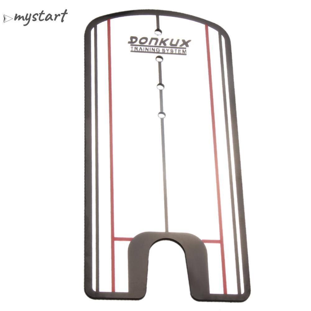 Golf putting mirror alignment training aid swing trainer eye line