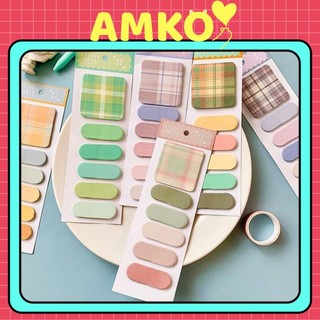 Sticky Note Mini – Giấy Dán Đánh Dấu Sách Vở Xinh Xắn Kiểu Hàn AMKO N05