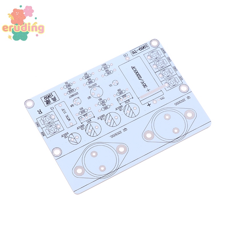 Bảng mạch khuếch đại âm thanh classic hood 1969 pcb hai kênh hifi class a power amp