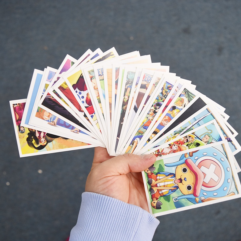 Dragon ball z, jojo, one piece, blue lock, haikyuu!! Attack on titan, naruto, black clover, jujutsu kaisen, tokyo revengers, hunter, chainsaw man, genshin, slam dunk, demon slayer lomo card
