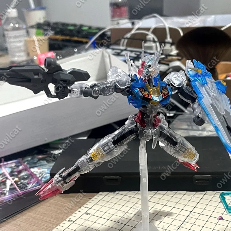 Mô Hình Gunpla HG Gundam Aerial  1/144 Mobile Suit Gundam: the Witch from Mercury High Grade XVX-016 MS Suletta Packed in Box Model Comic Anime Manga