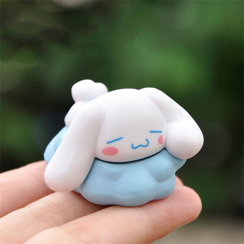 Búp bê đồ chơi MMULCK bằng PVC hình nhân vật Cinnamoroll anime phong cách kawaii dùng trang trí bánh