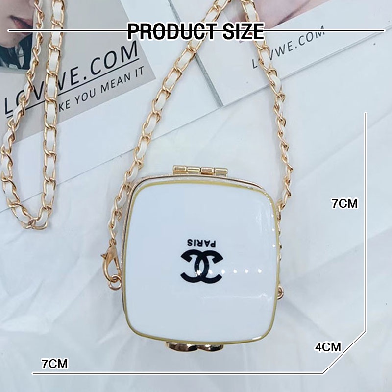 Túi đeo vai mini BEIBAOBAO dáng vuông đơn giản thời trang dành cho nữ