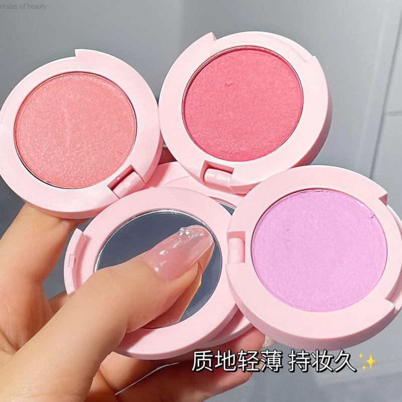 HERORANGE~Phấn Má Hồng Dạng Nén Chất Mịn Lì Dễ Lên Màu Độ Bão Hòa Cao Bền Màu Lâu Trôi ~jingjie.vn~