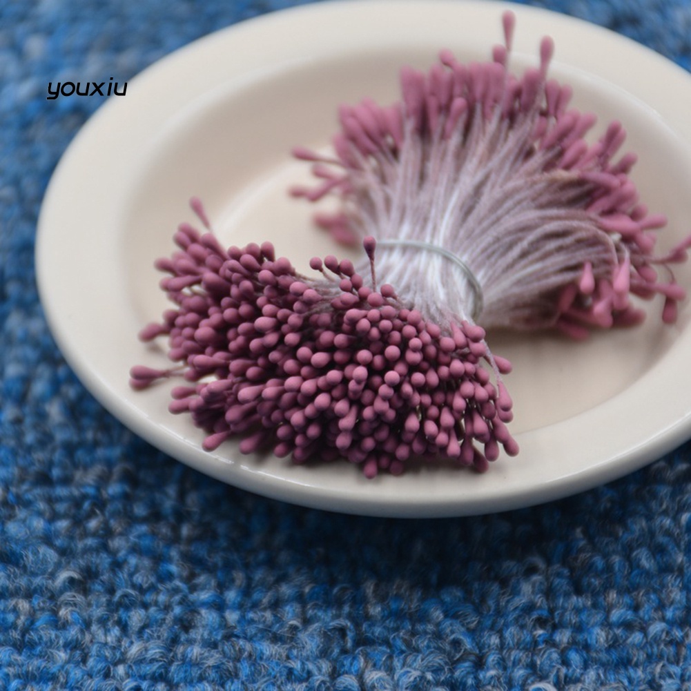 Yfp 1 bó 1.5mm nhụy hoa nhân tạo lõi phụ kiện trang trí thủ công tự làm