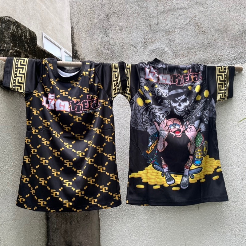 Hàng Có Sẵn xs / 3xl baju Virus Thái Lan