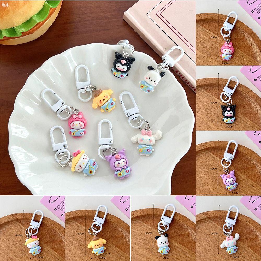 Móc Chìa Khóa Bằng acrylic Họa Tiết Hoạt Hình melody kitty / Pacpurin / Pacpurin / pachacco Dễ Thương