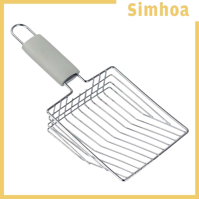 Dụng cụ làm sạch máy xúc cát cho mèo máy làm sạch xẻng sâu bể cá sàng lọc nhanh máy xúc chất thải máy xúc vật nuôi làm sạch xẻng xúc cát cho mèo