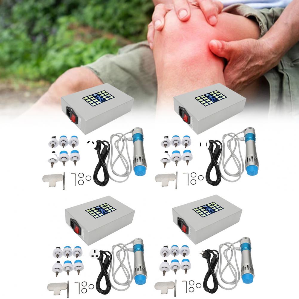 Máy xung kích khí nén ED 16 chế độ Thiết bị điều trị xoa bóp sâu ngoài cơ thể 110‑220V SUNCOL