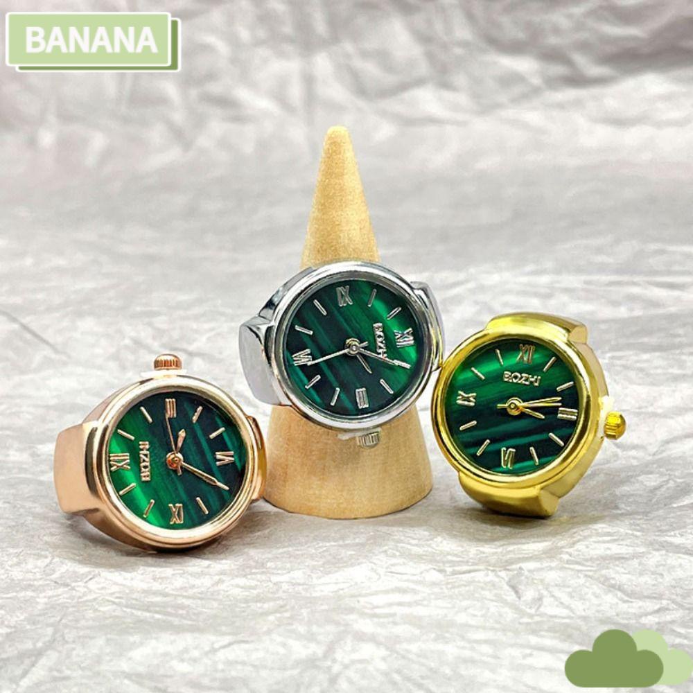 Nhẫn Đồng Hồ Điện Tử BANANA1 Thời Trang Dành Cho Nam Và Nữ