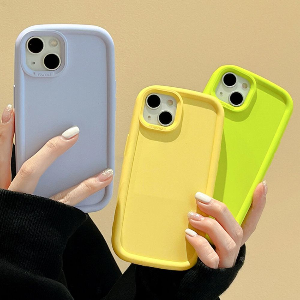 Ốp Điện Thoại TPU Mềm Chống Sốc Màu Kẹo Cho IPhone 11 12 13 14 Pro Max