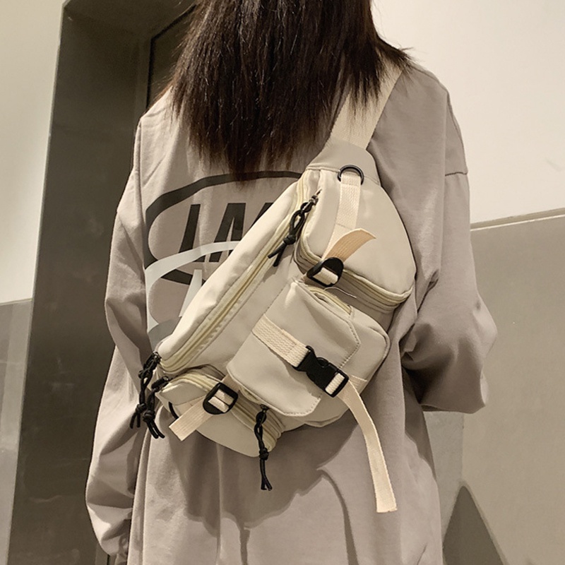 Túi Đeo Chéo Ngực Phong Cách Thể Thao Nhật Bản Cho Nữ