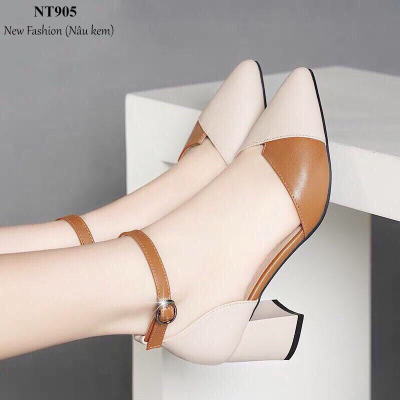 Giày Nữ 5 Phân Phối Màu Da Lên Chân Siêu Đẹp Size 35 - 39 H97