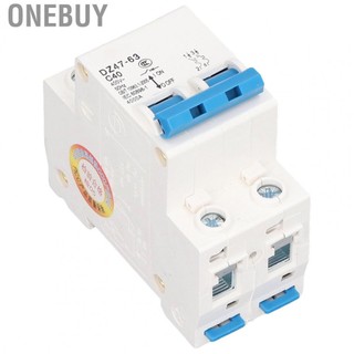 Onebuy 40A Circuit Breaker  220V 2P Miniature Isolation Function Multiple Protection Functions for Electricity Industry