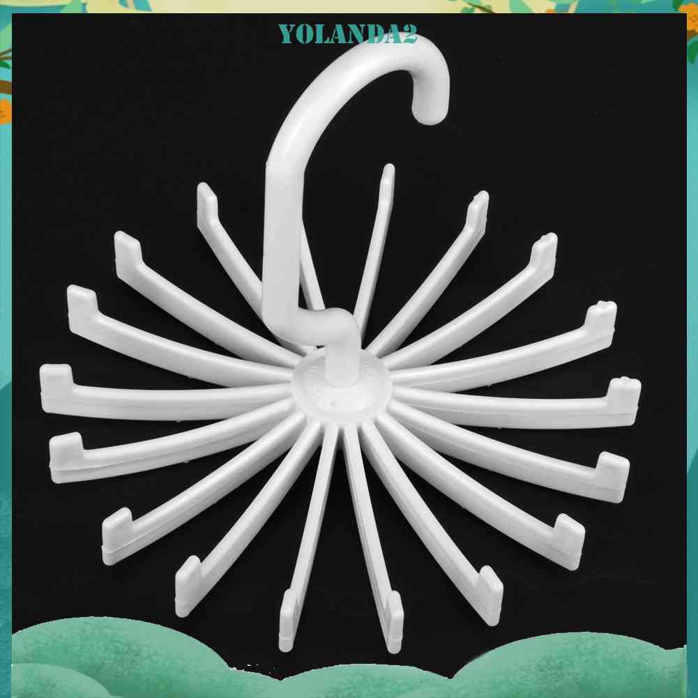 Giá Đỡ 18 Móc Treo Khăn Choàng, Thắt Lưng Tiện Lợi