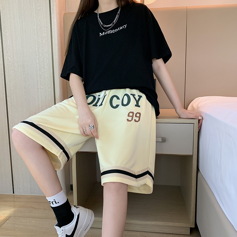 NRVP Quần Short Thể Thao Dáng Rộng Phong Cách Thời Trang Hàn Quốc