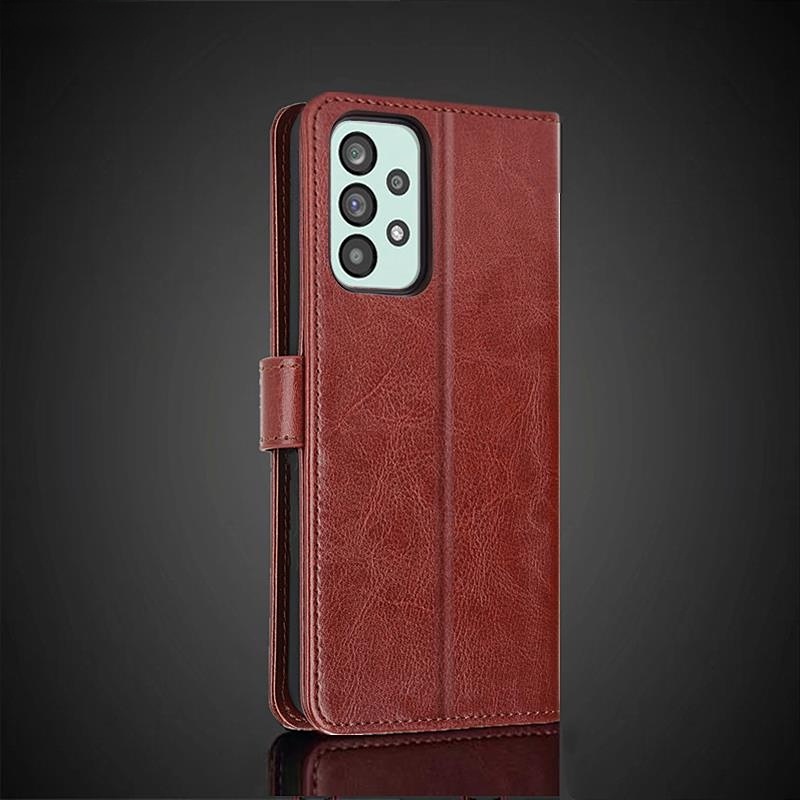 Bao Da Điện Thoại Pu Dạng Ví Nắp Lật Cho Samsung Galaxy A73 A72 A71 4G 5G A70 A70s