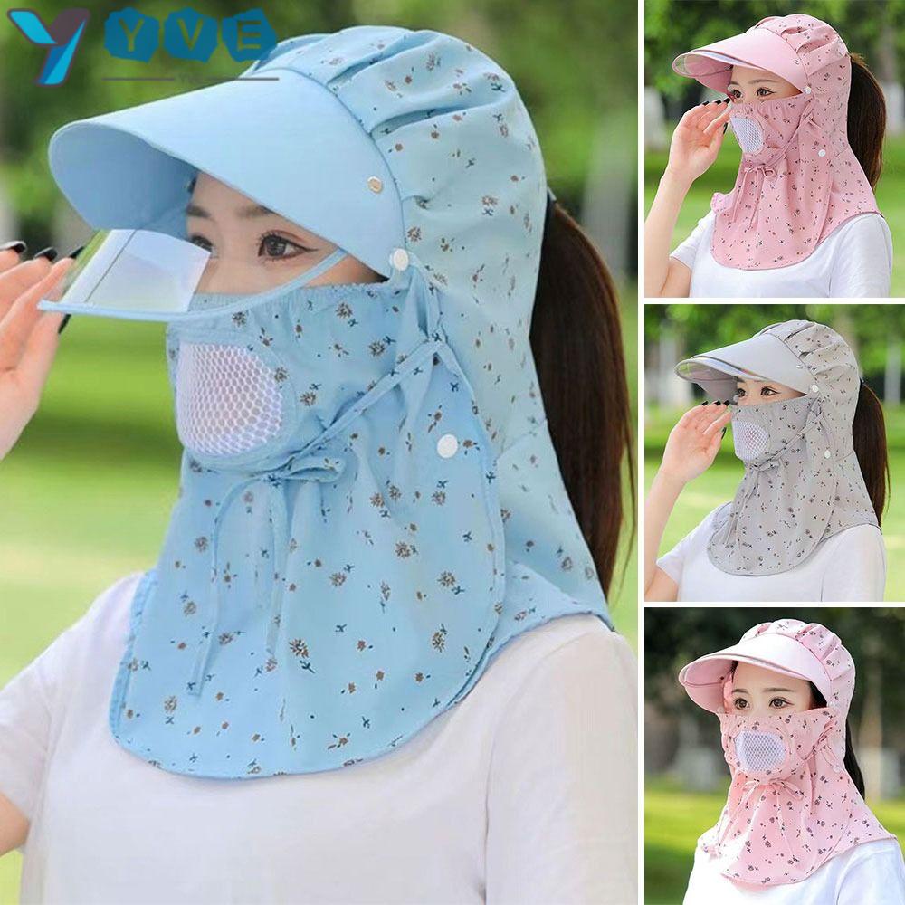 Mũ Rộng Vành Chống Nắng Thoáng Khí Có Thể Tháo Rời Cho Nữ