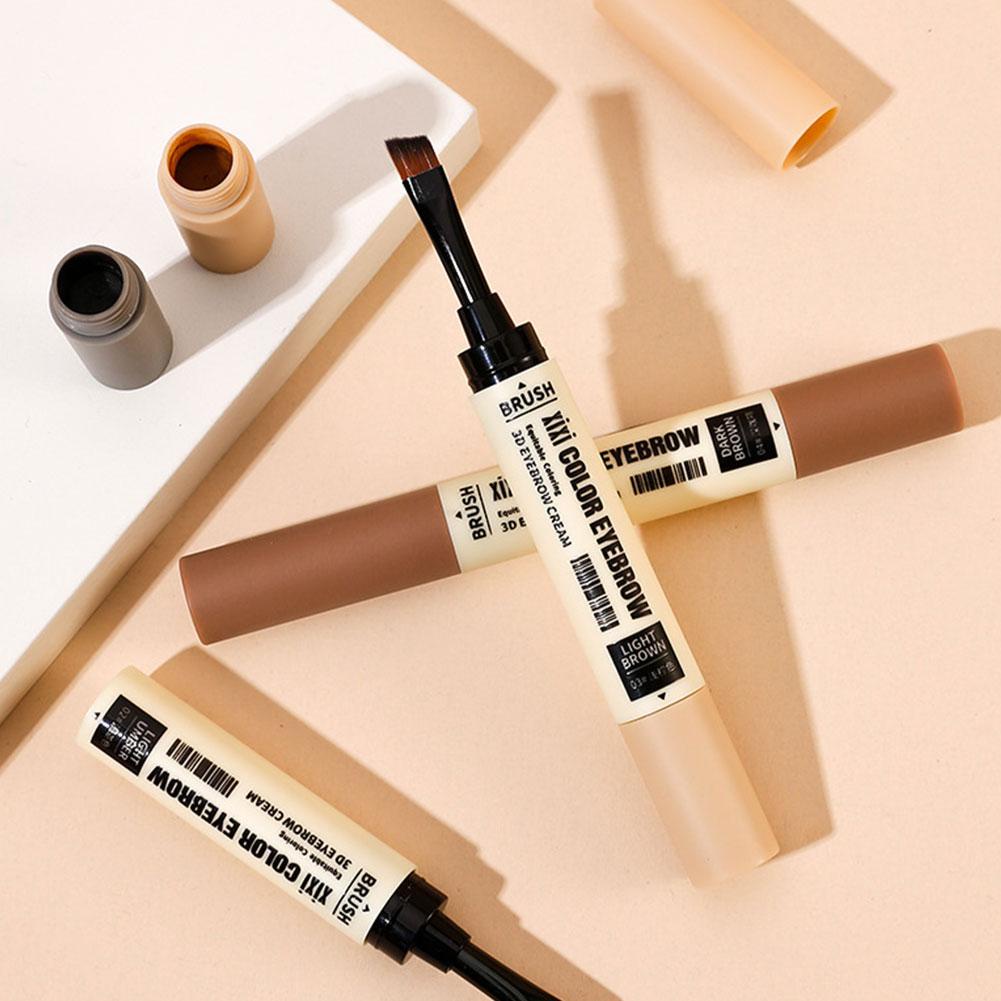 Gel Kẻ Mắt / Lông Mày 4 Màu Tự Nhiên Lâu Trôi Không Thấm Nước Y9X7