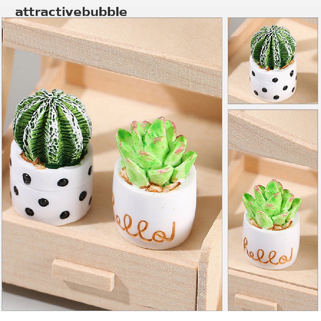 Cây Xương Rồng Giả Trang Trí Nhà Búp Bê