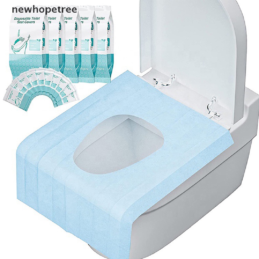 Bộ 10 Miếng Lót Bồn Cầu Dùng Một Lần Tiện Dụng