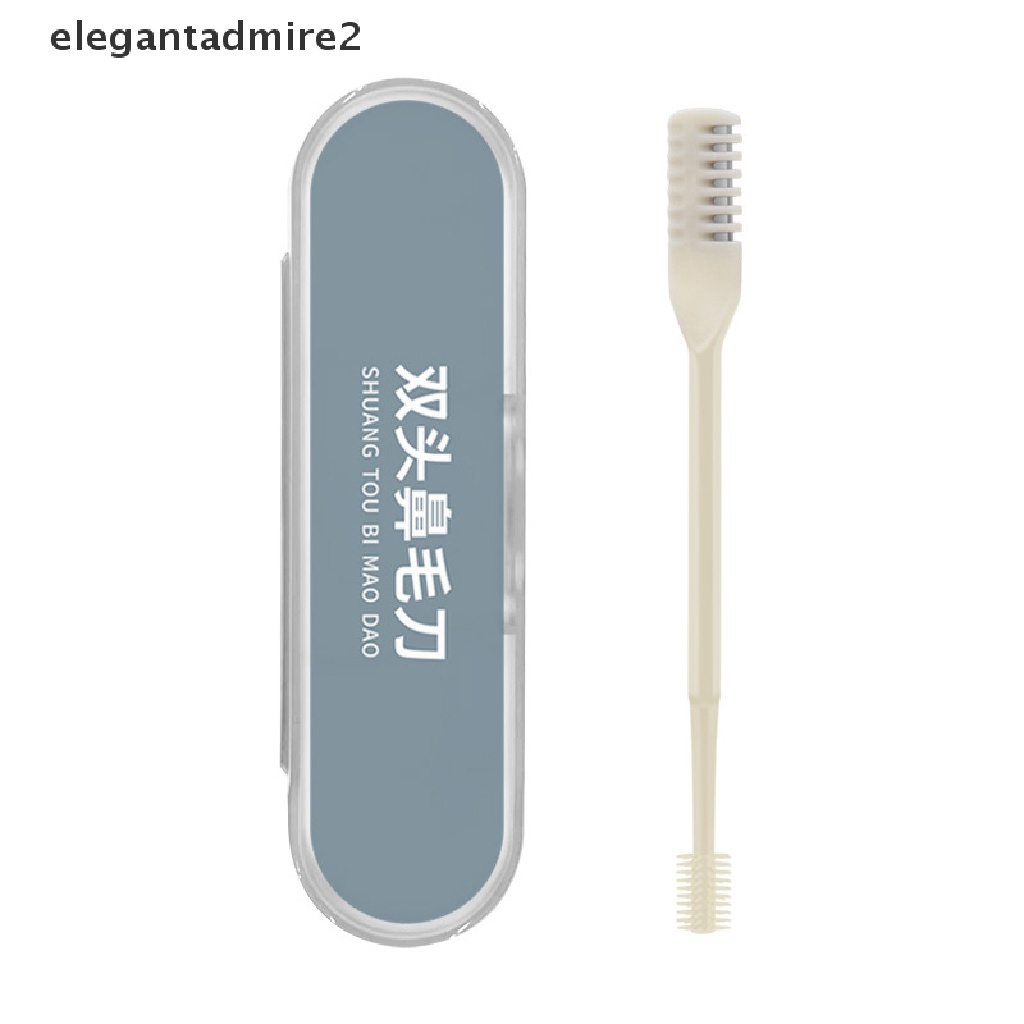 Máy Tỉa Lông Mũi Hai Đầu Xoay 360 Độ Kèm Hộp Đựng Tiện Lợi