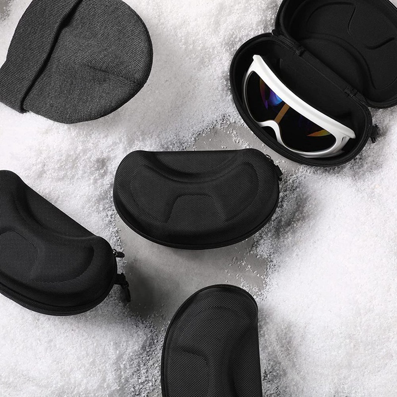 Bộ 4 Hộp Đựng Kính Trượt Tuyết Mùa Đông Bằng EVA Cứng Ốp