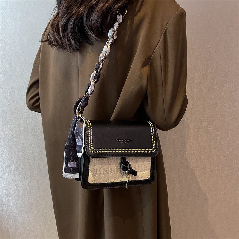 Túi Đeo Chéo Hình Vuông Nhỏ Đơn Giản Thời Trang Mùa xuân Cho Nữ TTF759