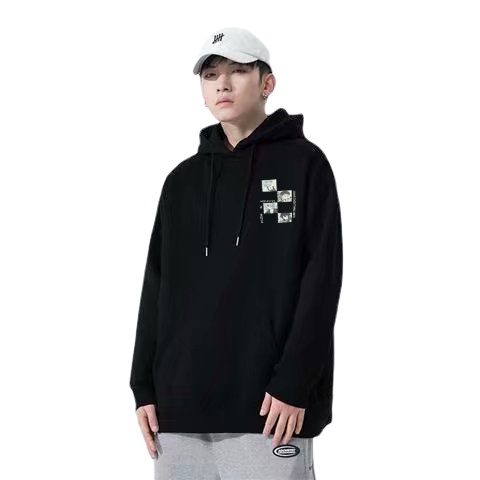 Áo Hoodie In Họa Tiết Hoạt Hình Phong Cách hip hop Đường Phố Nhật Bản Thời Trang Cho Nam Cỡ Lớn M-8XL