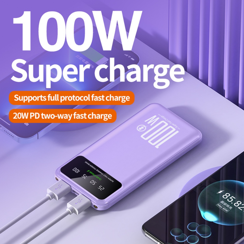 Pin Sạc Dự Phòng 100W 20000mAh Cho Huawei Laptop