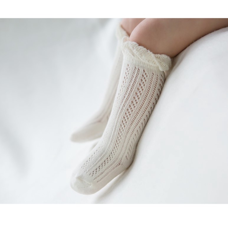 Vớ Ren Rỗng Kiểu Công Chúa Dễ Phối Đồ Thời Trang Mùa Hè Cho Bé Gái