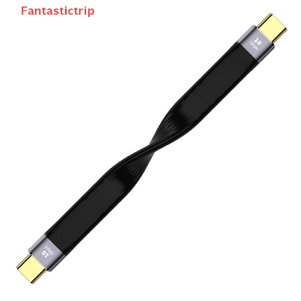 Cáp Sạc USB 3.1 Gen 2 USB C FPC 4K 10Gbps Siêu Ngắn Mới