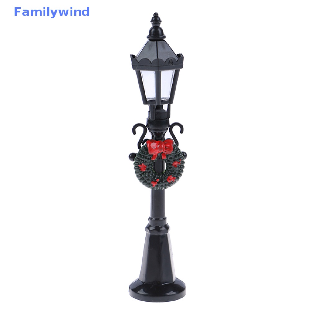 Mô Hình Đèn Đường 1 / 12 Dùng Trang Trí Nhà Búp Bê