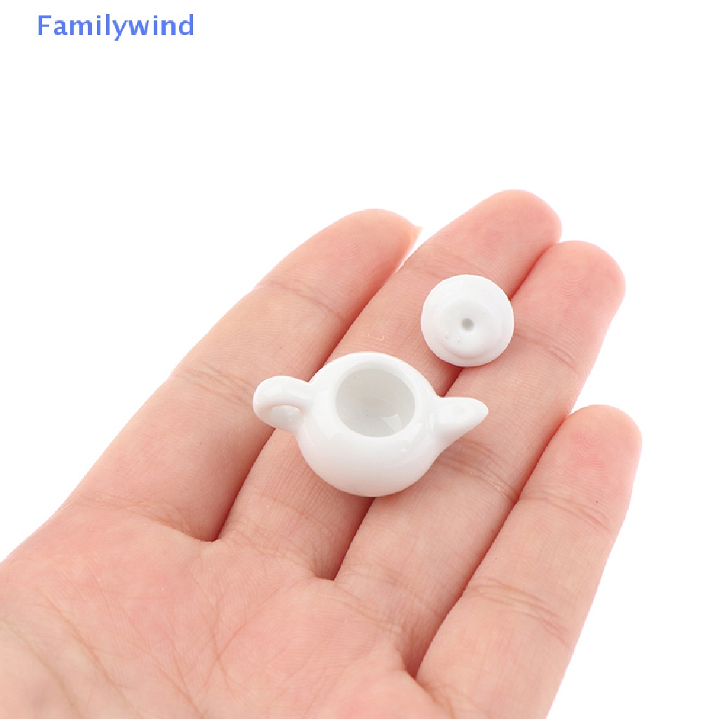 1 Ấm Trà Bằng Gốm 1: 12 Trang Trí Nhà Búp Bê