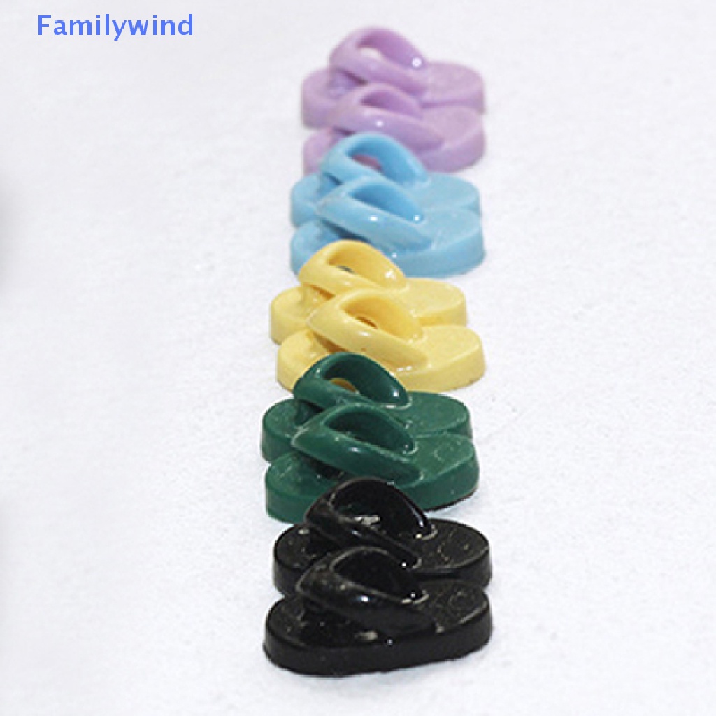 1 Đôi Dép Đi Trong Nhà Màu Sắc Cho Nhà Búp Bê