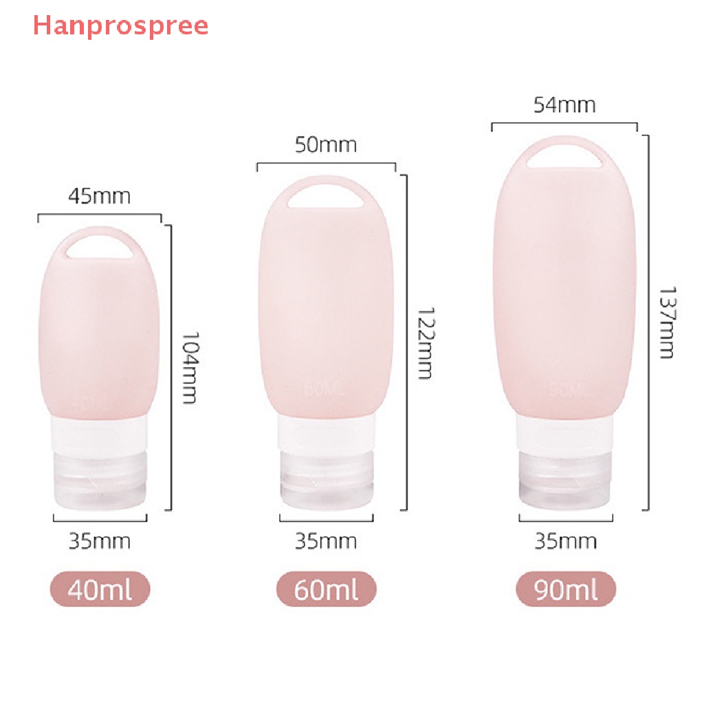 Bình Rỗng Bằng Silicone Đựng Mẫu Thử Cỡ Nhỏ Tiện Dụng Mang Theo Du Lịch