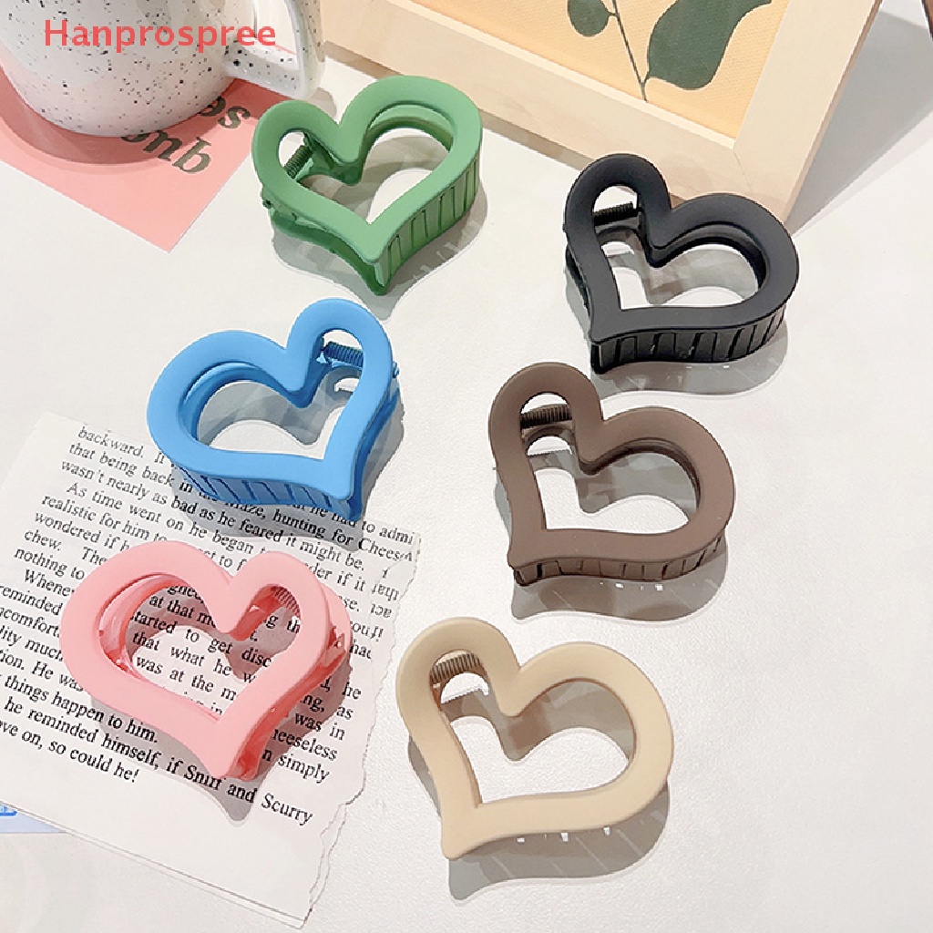 Kẹp Tóc Hình Trái Tim Phong Cách Retro Thời Trang Cho Nữ