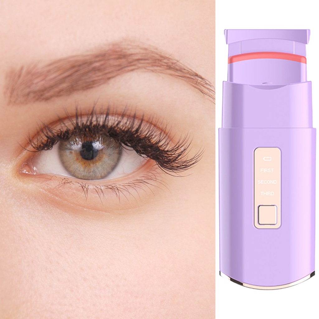 Dụng Cụ Uốn Lông Mi Thông Minh Bằng Điện ABS Lâu Trôi Cổng USB 1.2W 500mAh