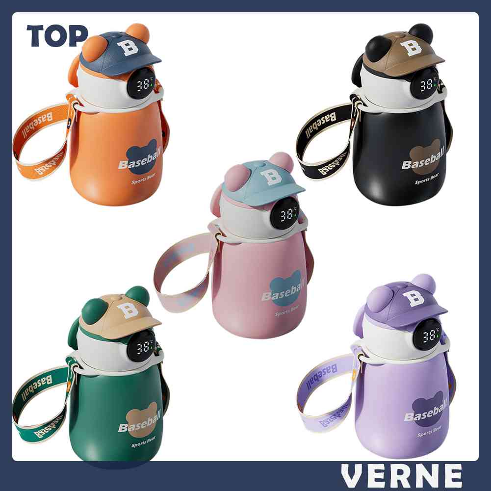 Bình Đựng Nước Cách Nhiệt 450ML 450ML Thiết Kế Dễ Thương Tiện Dụng Cho Gia Đình / Văn Phòng / Trường Học