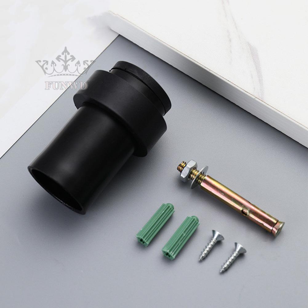 【FUNWD】Rubber Catch Door Stopper Stainless Steel Rubber Bumper Floor Mounted Door Stop