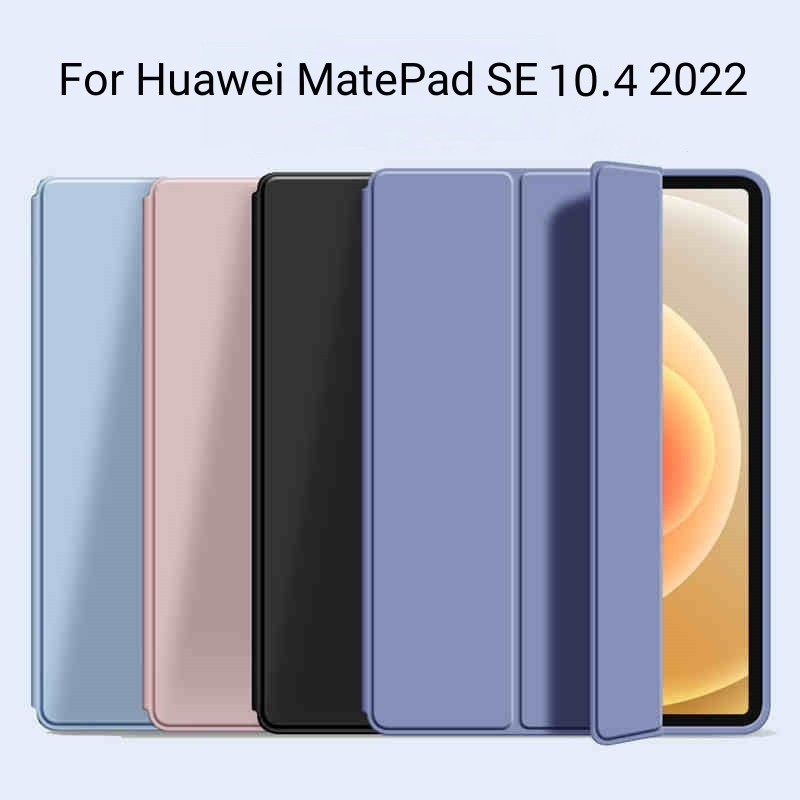 Bao Da Máy Tính Bảng TPU Dẻo Thông Minh Cho Huawei matepad se 10.4 Inch 2022 matepad se AGS5-L09 W09 10.4 "Ốp