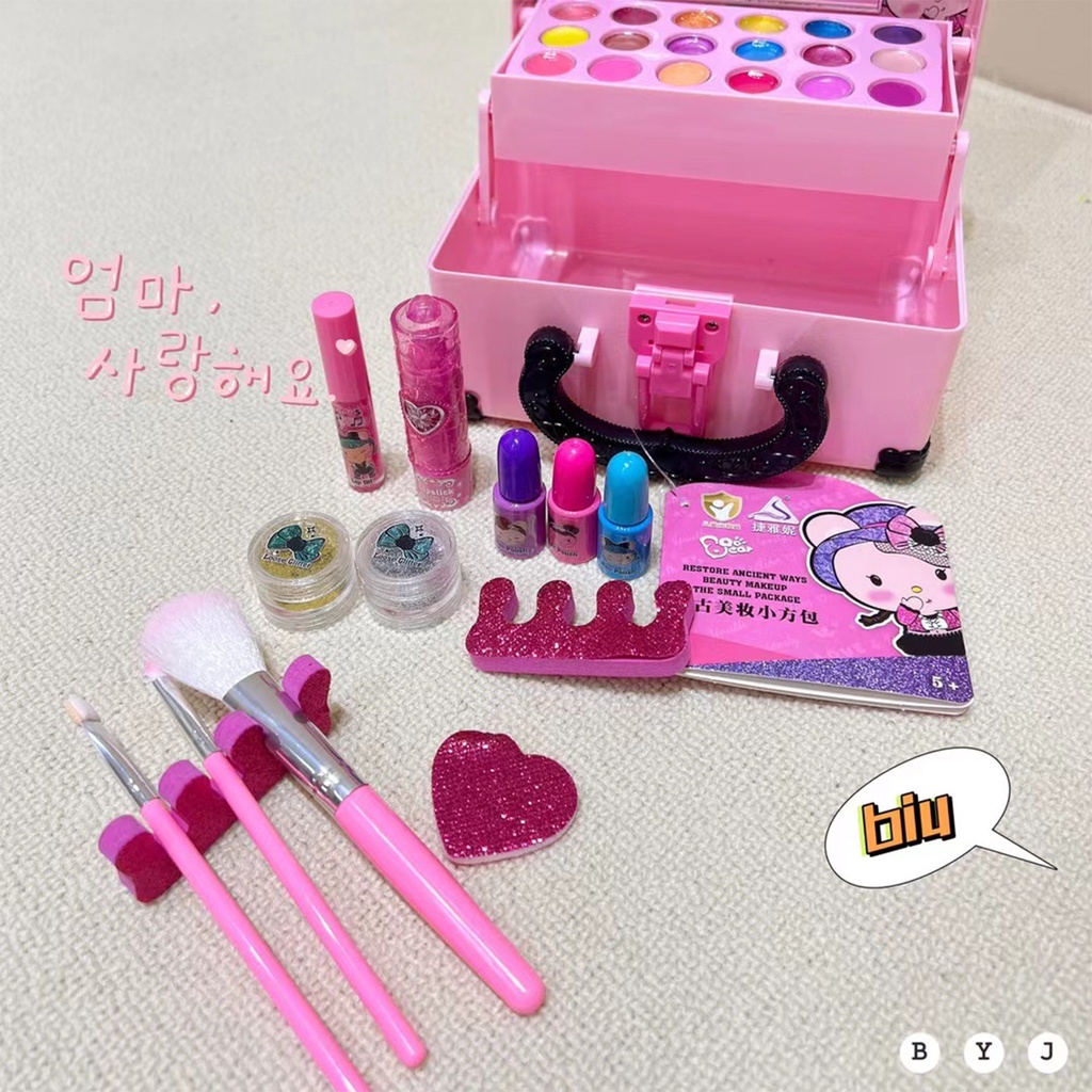 Bộ Đồ Chơi Trang Điểm Làm Đẹp Dễ Dàng Dành Cho Bé Gái